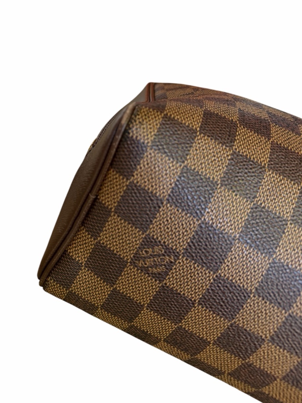 LOUIS VUITTON Damier Ebene Brera Handbag w/ COA - Picture 9 of 12